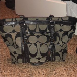 Coach tote handbag